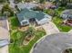 Aerial view of house and surrounding neighborhood at 9203 Se 179Th Lunsford Ln, The Villages, FL 32162