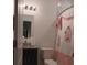 Clean bathroom with granite vanity and shower at 10871 Sw 62Nd Avenue Rd, Ocala, FL 34476