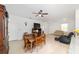 Open dining room set within an open floor plan at 10871 Sw 62Nd Avenue Rd, Ocala, FL 34476