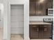 Empty walk-in pantry with wire shelving; ready for your groceries at 281 Marion Oaks Crse, Ocala, FL 34473