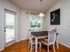 Cozy breakfast nook with a rustic table and chairs at 3333 Nw 47Th Ct, Ocala, FL 34482