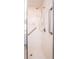 Walk-in shower with grab bars and a handheld shower head at 3333 Nw 47Th Ct, Ocala, FL 34482