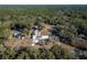 Aerial view of house with pool and large yard at 4005 Sw 183Rd Ter, Dunnellon, FL 34432