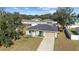 Aerial view of the house and surrounding neighborhood at 4069 Sw 130Th Pl, Ocala, FL 34473