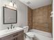 Clean bathroom, new vanity, tile shower, and bathtub at 4677 Sw 166Th Loop, Ocala, FL 34473