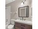 Modern bathroom with updated vanity and fixtures at 4677 Sw 166Th Loop, Ocala, FL 34473
