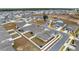 Aerial view of houses and neighborhood at 6115 Sw 74Th Ct, Ocala, FL 34474