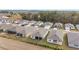 Aerial view of a residential neighborhood with houses and street at 9229 Sw 52Nd Place Rd, Ocala, FL 34481