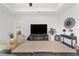 Relaxing living room with a fireplace and built-in entertainment center at 9229 Sw 52Nd Place Rd, Ocala, FL 34481