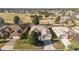 Aerial view of house and surrounding neighborhood at 16182 Sw 14Th Ave Rd, Ocala, FL 34473