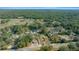 Aerial view of property and surrounding area at 17175 Ne Jacksonville Rd, Citra, FL 32113