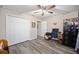 Home office or guest bedroom with closet and window at 66 Teak Loop, Ocala, FL 34472