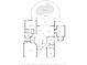 Detailed floor plan of the home highlighting the layout of rooms, including bedrooms, bathrooms, and living spaces at 8990 Se 178Th Muirfield Pl, The Villages, FL 32162