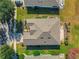 Top-down view of house showing roofline and landscaping at 9470 Sw 66Th Loop, Ocala, FL 34481