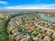 Aerial view of house and surrounding neighborhood at 9470 Sw 66Th Loop, Ocala, FL 34481