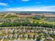 Aerial view of home and community, showcasing surrounding landscape and golf course at 9470 Sw 66Th Loop, Ocala, FL 34481