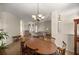 Elegant dining room with hardwood floors at 9554 Sw 93Rd Loop, Ocala, FL 34481