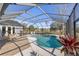 Inviting screened pool and patio area at 9554 Sw 93Rd Loop, Ocala, FL 34481