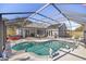 Relaxing pool and patio with screened enclosure at 9554 Sw 93Rd Loop, Ocala, FL 34481