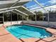 Inviting screened pool area at 10895 Sw 90Th Ter, Ocala, FL 34481