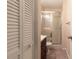 Small bathroom with shower and vanity at 10918 Se 50 Ave, Belleview, FL 34420