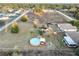 Aerial view showing home, pool, and large lot at 13165 Sw 107Th St, Dunnellon, FL 34432