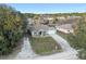 Aerial view of house and driveway at 13165 Sw 107Th St, Dunnellon, FL 34432