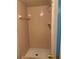 Simple shower stall with light pink tile at 571 Midway Trak # J103, Ocala, FL 34472