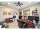 Bright home office features two desks and ample storage at 7646 Sw 100Th Ct, Ocala, FL 34481