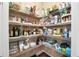 Well-organized pantry with wire shelving, offering ample storage space at 7646 Sw 100Th Ct, Ocala, FL 34481