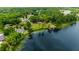 Aerial view of property showing location by lake at 13055 Ne 7Th Loop, Silver Springs, FL 34488