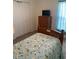 Bedroom with twin bed, dresser and closet at 15155 Sw 52 Cir, Ocala, FL 34473