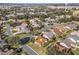 Aerial perspective showing the house and neighborhood context at 1982 Somerset Ave, The Villages, FL 32162