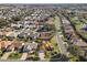 Wide aerial showcasing the home and surrounding neighborhood at 1982 Somerset Ave, The Villages, FL 32162