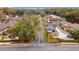 Aerial view of community showing building and parking at 2418 Ne 7Th St # 9, Ocala, FL 34470