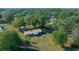 Aerial view showcasing the house and surrounding land at 2645 Se 162Nd Place Rd, Summerfield, FL 34491