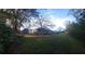 Large backyard with shed and mature trees at 6 Hickory Loop Way, Ocala, FL 34472