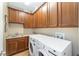 Laundry room with ample cabinetry and a utility sink at 6839 Sw 97Th Terrace Rd, Ocala, FL 34481