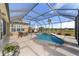 Screened pool and patio with outdoor seating at 6839 Sw 97Th Terrace Rd, Ocala, FL 34481