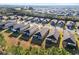 Aerial view of a neighborhood with houses and landscaping at 7752 Sw 96Th Avenue Rd, Ocala, FL 34481