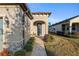 Inviting front porch with stone walkway and bench at 7752 Sw 96Th Avenue Rd, Ocala, FL 34481