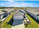 Aerial view of single-story home with landscaped yard at 8332 Sw 54Th Loop, Ocala, FL 34481