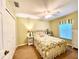 Inviting bedroom with a ceiling fan, and double door closet at 15715 Sw 11Th Terrace Rd, Ocala, FL 34473