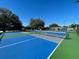 Well-maintained pickleball and tennis courts at 15715 Sw 11Th Terrace Rd, Ocala, FL 34473