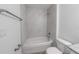 Bathroom with a tiled tub and shower at 16434 Se 57 Pl, Ocklawaha, FL 32179