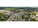 Aerial view of a residential neighborhood situated near a lush green landscape at 17606 Se 93Rd Butler Ct, The Villages, FL 32162