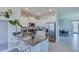 Island kitchen with granite countertops and stainless steel appliances at 4062 Nw 44Th Cir, Ocala, FL 34482