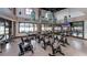 Dedicated spin studio with multiple bikes and large mirrors at 4068 Nw 44Th Cir, Ocala, FL 34482