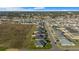 Aerial view of a row of houses in a residential neighborhood at 5826 Sw 83Rd Ln, Ocala, FL 34476