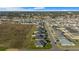 Aerial view showing a row of houses in a residential neighborhood at 5826 Sw 83Rd Ln, Ocala, FL 34476